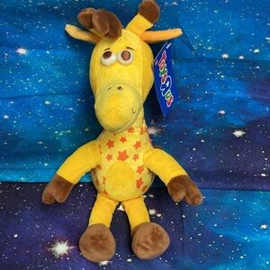 Toys R Us Geoffrey Yellow Giraffe Plush Toy